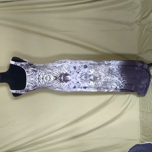 Gothic angel wings maxi